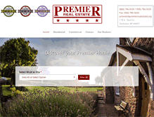 Tablet Screenshot of premierrealestate.org